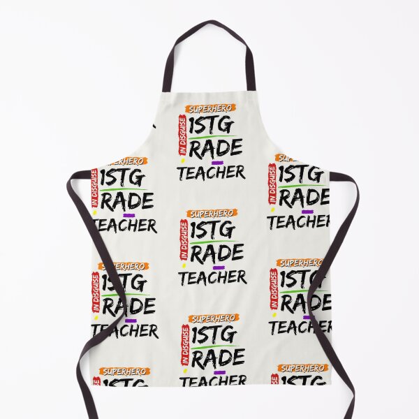 Item preview, Superhero First Grade Teacher Appreciation designed and sold by superteachers.