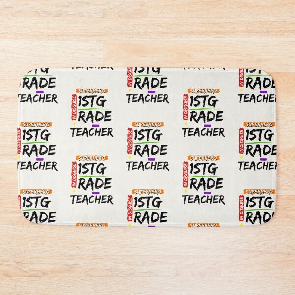 Item preview, Superhero First Grade Teacher Appreciation designed and sold by superteachers.