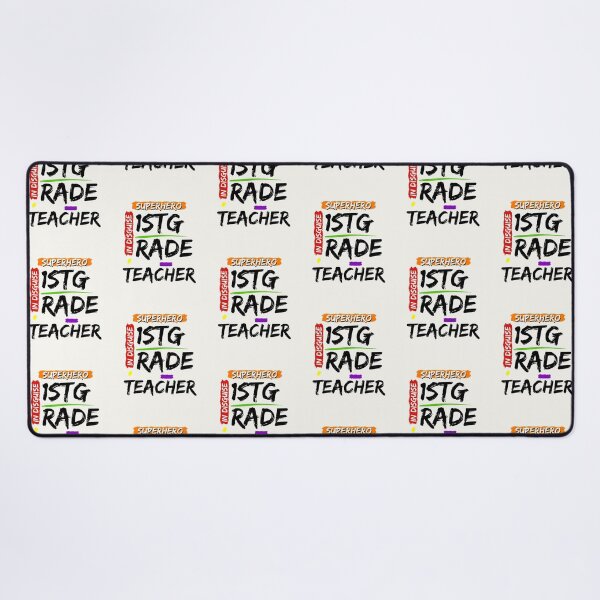 Item preview, Superhero First Grade Teacher Appreciation designed and sold by superteachers.