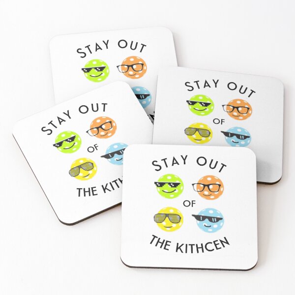 Item preview, Stay Out Of The Kitchen,Funny Pickleball Player designed and sold by Vittorio-23.