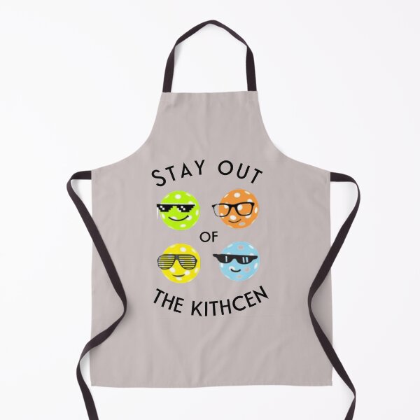 Item preview, Stay Out Of The Kitchen,Funny Pickleball Player designed and sold by Vittorio-23.