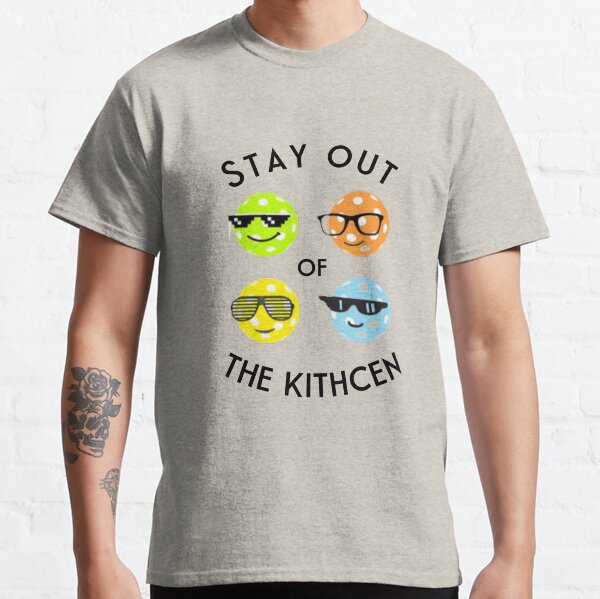 Item preview, Stay Out Of The Kitchen,Funny Pickleball Player designed and sold by Vittorio-23.