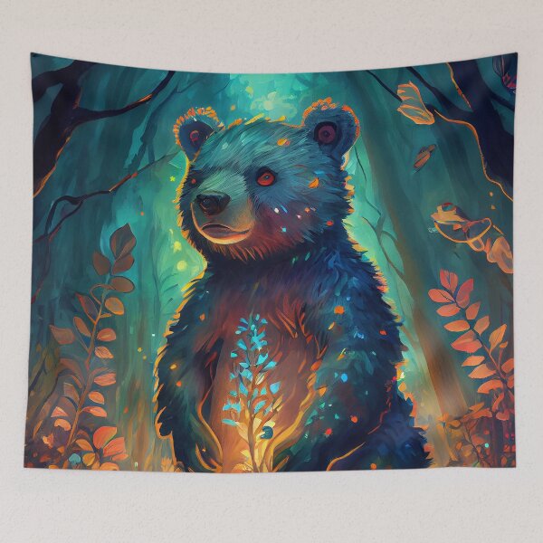 Item preview, Painted Bear designed and sold by GummywormDesign.