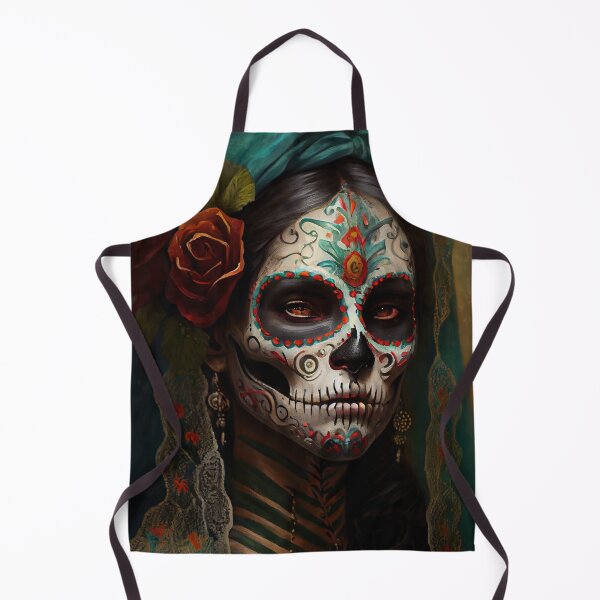 Item preview, Day of the dead V3 -Women Oil paint designed and sold by ABArtByAlexST.