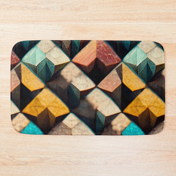 Item preview, Geometric colored pattern as rock formations designed and sold by Stepan Melnikov | Midpatterns.