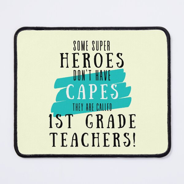 Item preview, Superhero First Grade Teacher Appreciation designed and sold by superteachers.
