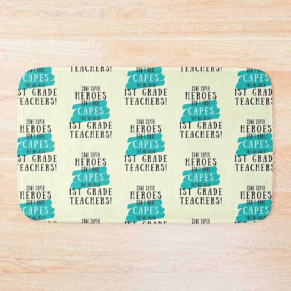 Item preview, Superhero First Grade Teacher Appreciation designed and sold by superteachers.