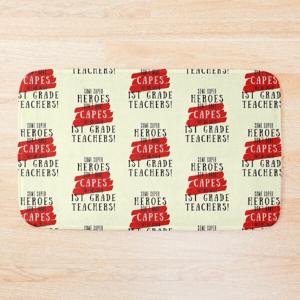 Item preview, Superhero First Grade Teacher Appreciation designed and sold by superteachers.