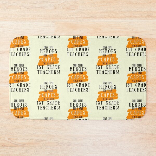 Item preview, Superhero First Grade Teacher Appreciation designed and sold by superteachers.