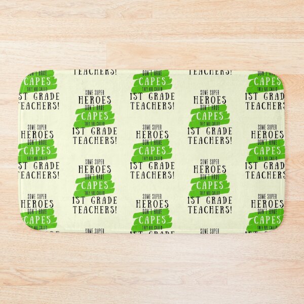 Item preview, Superhero First Grade Teacher Appreciation designed and sold by superteachers.