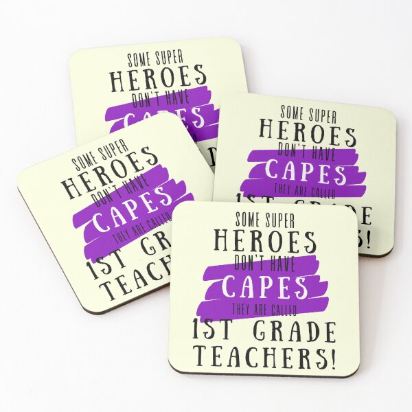 Item preview, Superhero First Grade Teacher Appreciation designed and sold by superteachers.