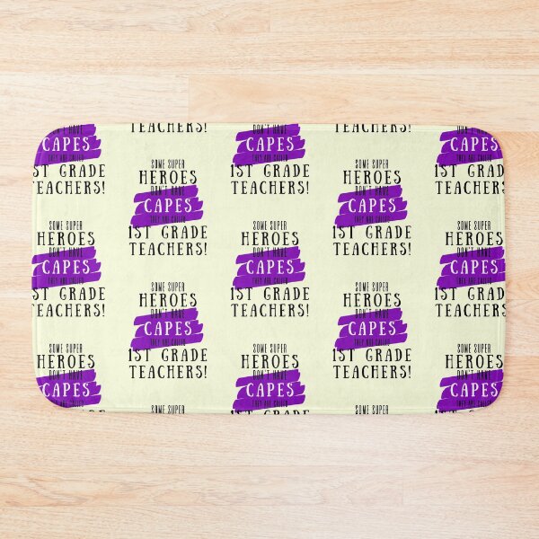 Item preview, Superhero First Grade Teacher Appreciation designed and sold by superteachers.