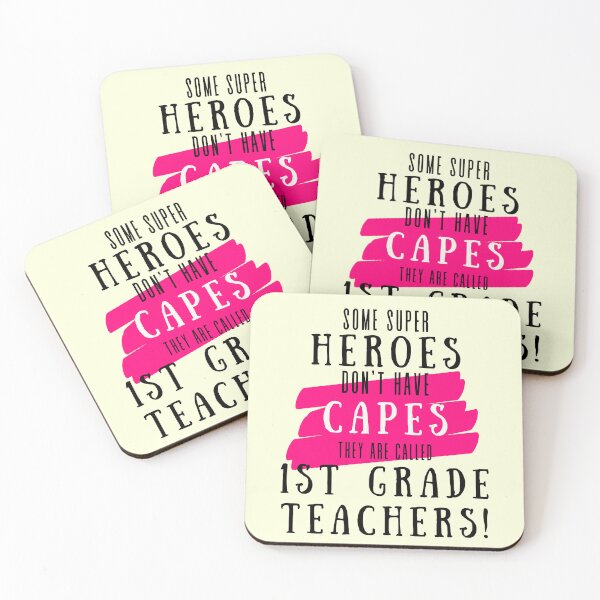 Item preview, Superhero First Grade Teacher Appreciation designed and sold by superteachers.