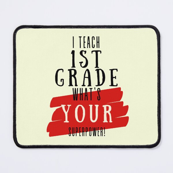 Item preview, Superhero First Grade Teacher Appreciation designed and sold by superteachers.
