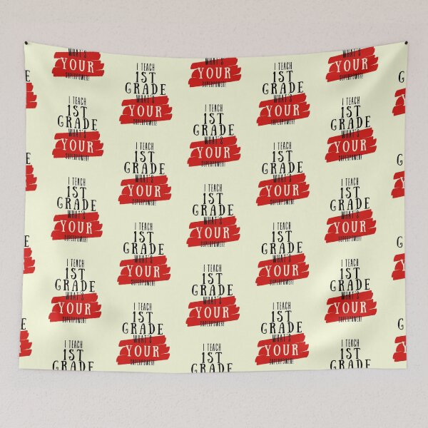 Item preview, Superhero First Grade Teacher Appreciation designed and sold by superteachers.