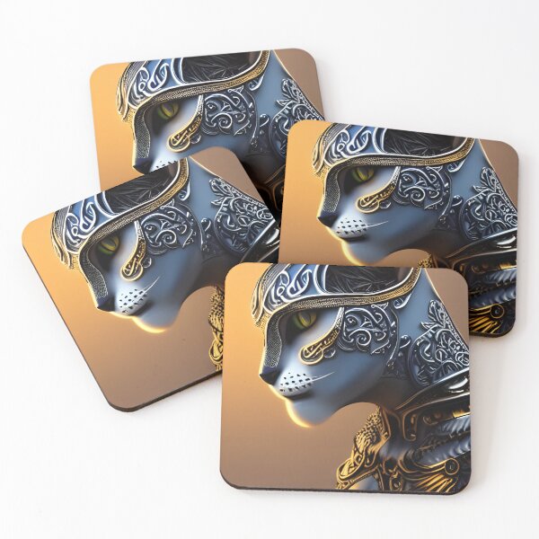 Item preview, knight cat designed and sold by Cyber Pulse.