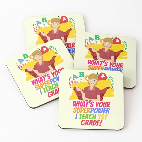 Item preview, Superpower First Grade Teacher  designed and sold by superteachers.