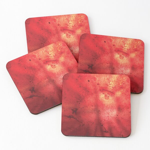 Item preview, Red Rawhide Light Moose Hide Design designed and sold by drumweaver.
