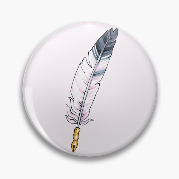 Item preview, Pastel Quill - Feather pen designed and sold by Ellen Wilberg.