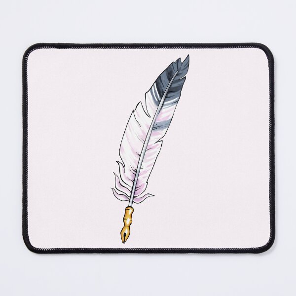 Item preview, Pastel Quill - Feather pen designed and sold by Ellen Wilberg.