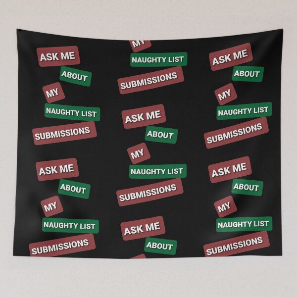 Item preview, Naughty List Submissions designed and sold by DancingCreek.
