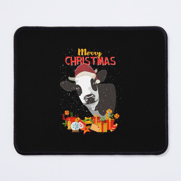 Item preview, Merry Christmas Cow Heifer Ugly X-Mas Sweater designed and sold by BrainCandyClothing.