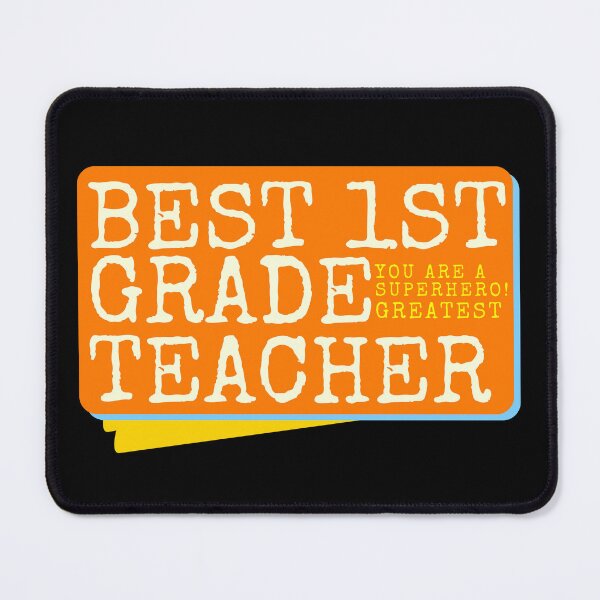 Item preview, Superhero First Grade Teacher Appreciation designed and sold by superteachers.