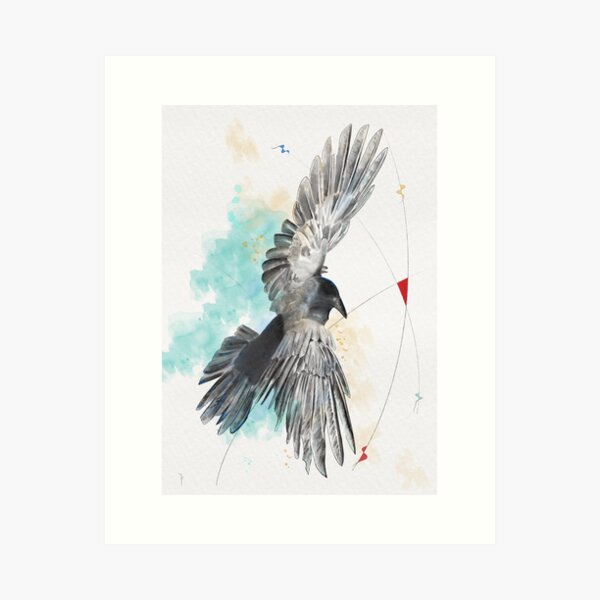 Item preview, Kosciusko Crow  designed and sold by Marina Fox.