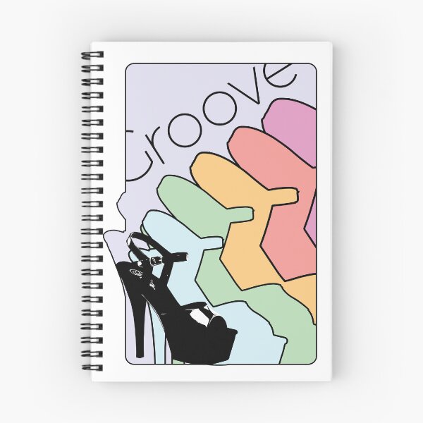 Item preview, Retro Groove Pleaser Heel - Sticker Design designed and sold by Soratern.