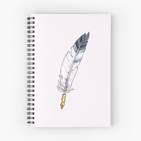 Item preview, Pastel Quill - Feather pen designed and sold by Ellen Wilberg.