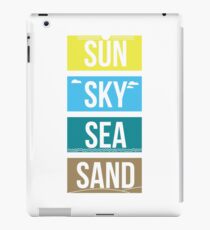 Sonne und Spaß iPad-Hülle & Klebefolie