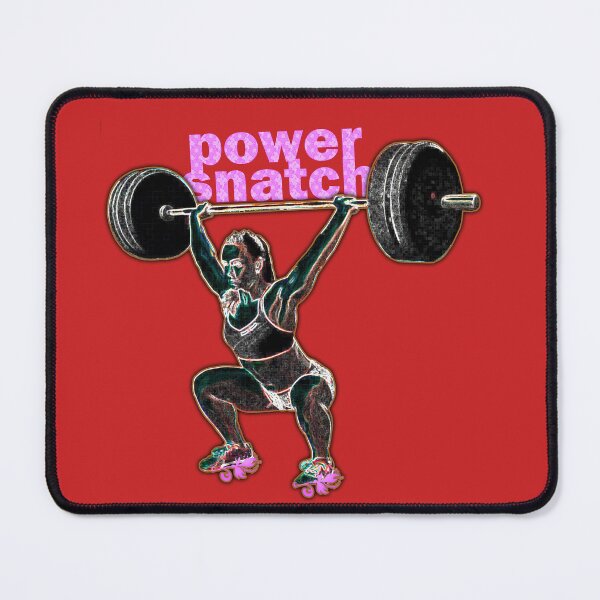 Item preview, power snatch girl designed and sold by BurpeesEvery.