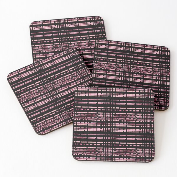 Item preview, Dirty Pink Lines designed and sold by TanglePatch.