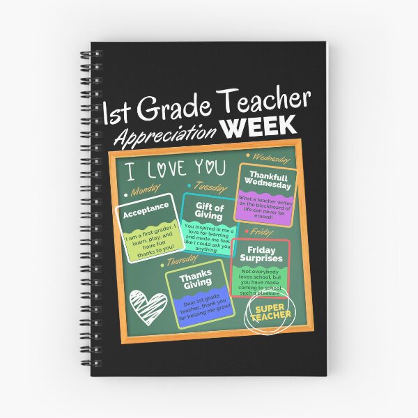 Item preview, 1st Grade Teacher Appreciation Week designed and sold by superteachers.