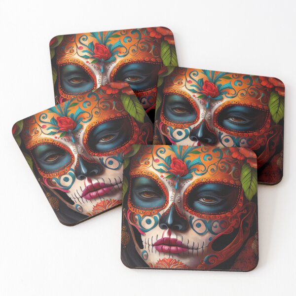 Item preview, Day of the dead V4 -Women Oil paint designed and sold by ABArtByAlexST.
