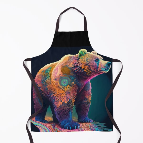 Item preview, Beautiful psychedelic bear designed and sold by Victorsju.
