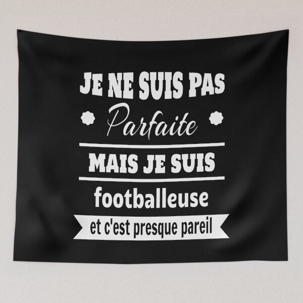 Item preview, Not perfect but soccer player humor designed and sold by la-petite-folie.
