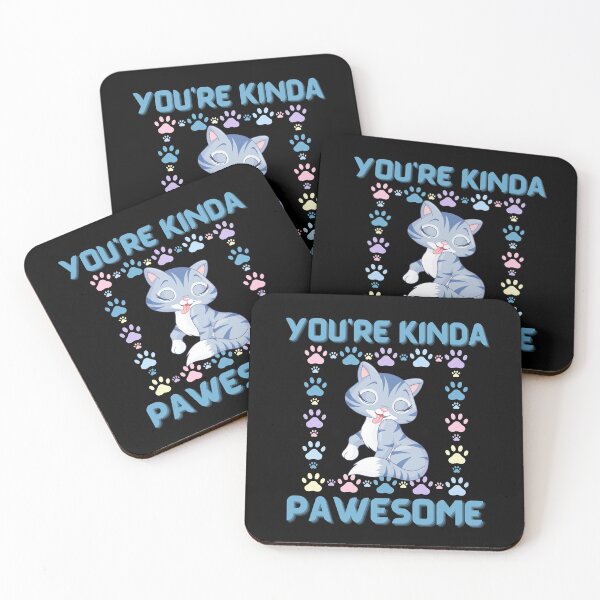 Item preview, You're Kinda Pawesome - Cute Kitten designed and sold by WisdomInspired.