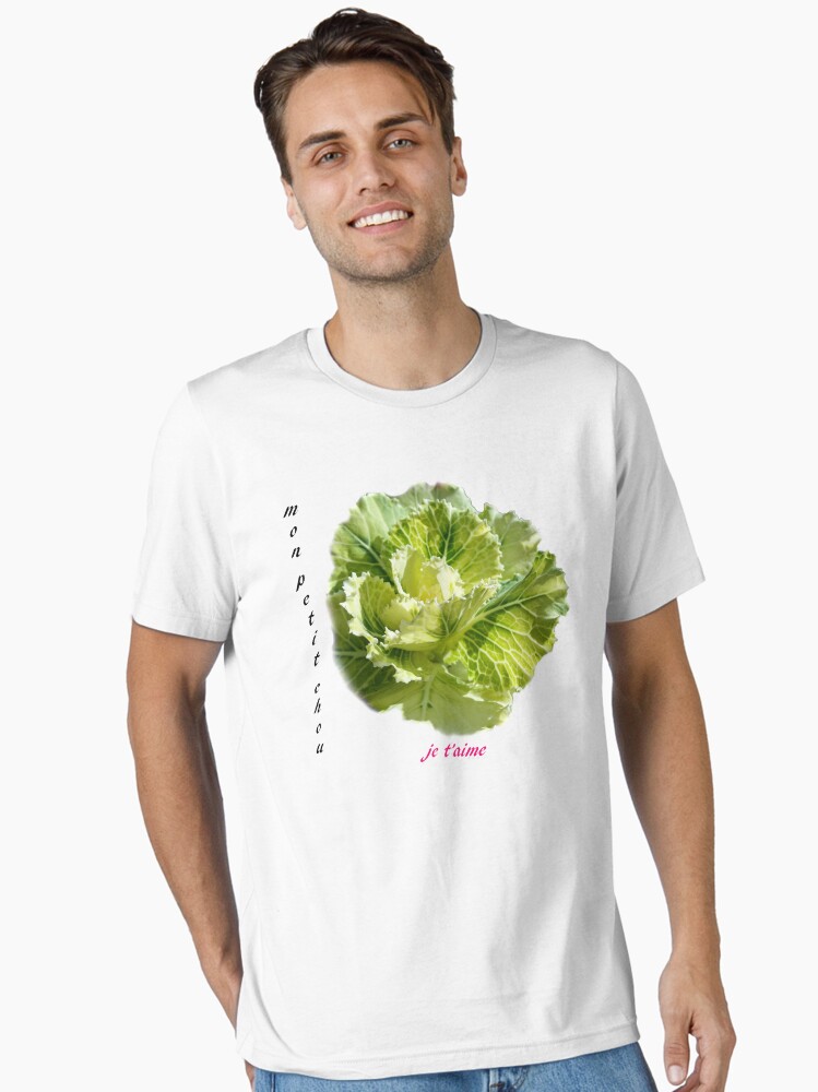 Thumbnail 1 of 7, Essential T-Shirt, Je t'aime, mon petit chou designed and sold by JohnCorney.