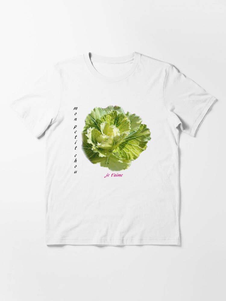 Thumbnail 3 of 7, Essential T-Shirt, Je t'aime, mon petit chou designed and sold by JohnCorney.