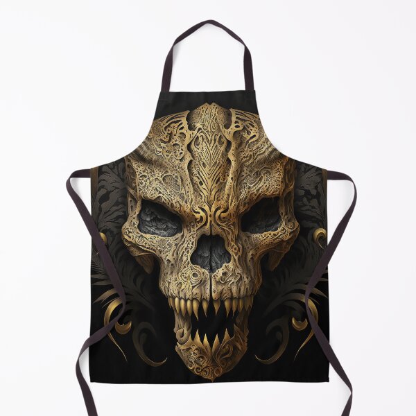 Item preview, Golden Beast Skull designed and sold by GummywormDesign.