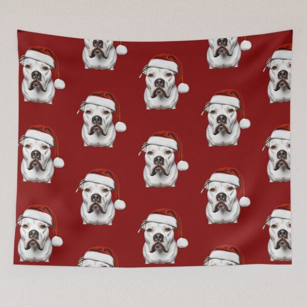 Item preview, Christmas American Bulldog designed and sold by BraveNewDesigns.