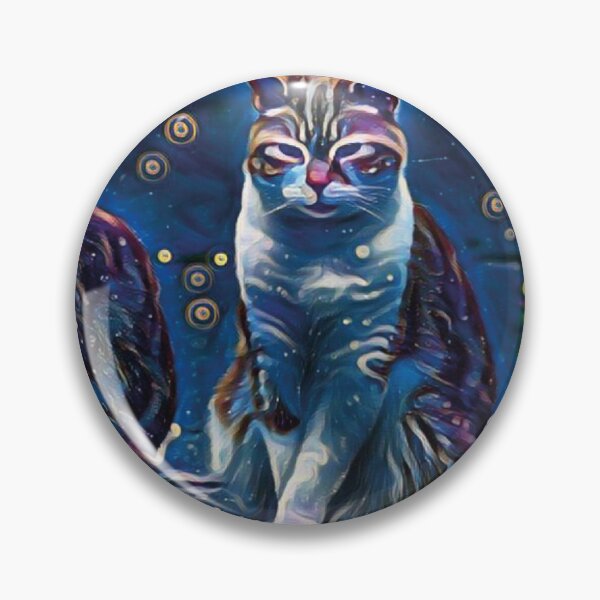 Item preview, Três gatos sentados observando a paisagem designed and sold by GirlaineSQ.