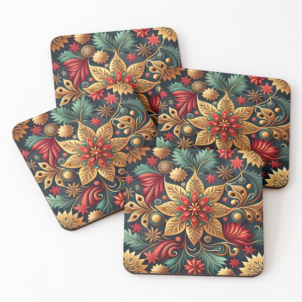 Item preview, Romantic christmas pattern designed and sold by XmasPatterns.
