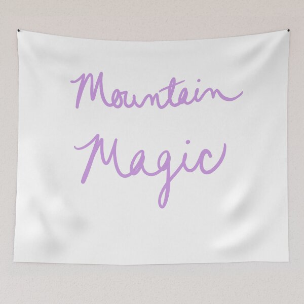 Item preview, Mountain Magic/Magia della montagna designed and sold by abeink.