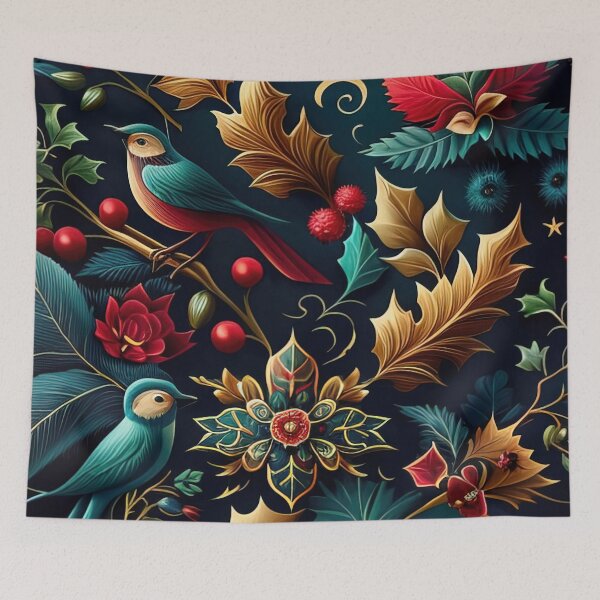 Item preview, Christmas bird patterns designed and sold by XmasPatterns.