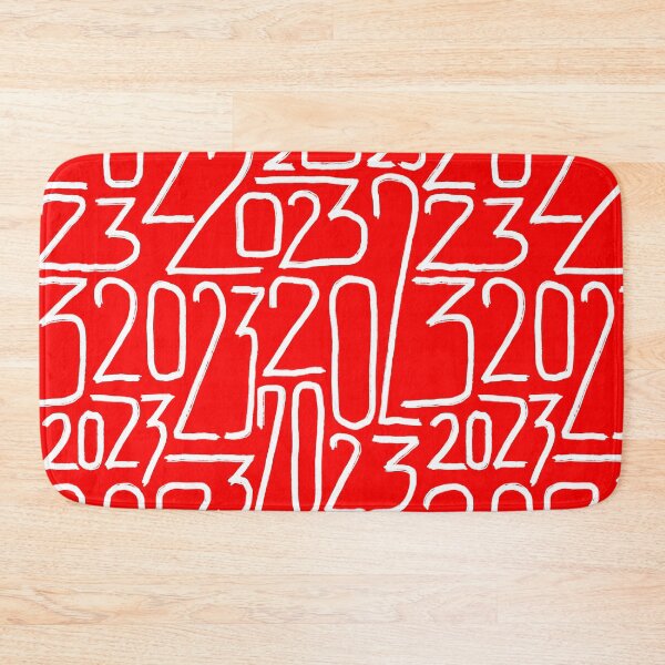 Item preview, Pattern with and drawn 2023 number. New year typography. Simple kids drawing style. designed and sold by hmorena.