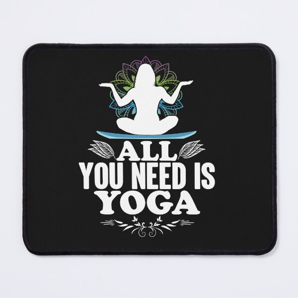 Item preview,   All I Need is Yoga :Yoga Lover Quotes  designed and sold by remonss.