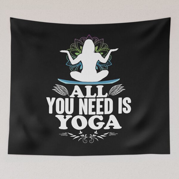 Item preview,   All I Need is Yoga :Yoga Lover Quotes  designed and sold by remonss.