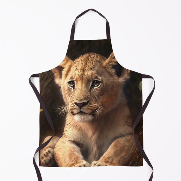 Item preview, Lion Cub Laying designed and sold by GummywormDesign.